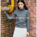 pull à col roulé femme en cachemire